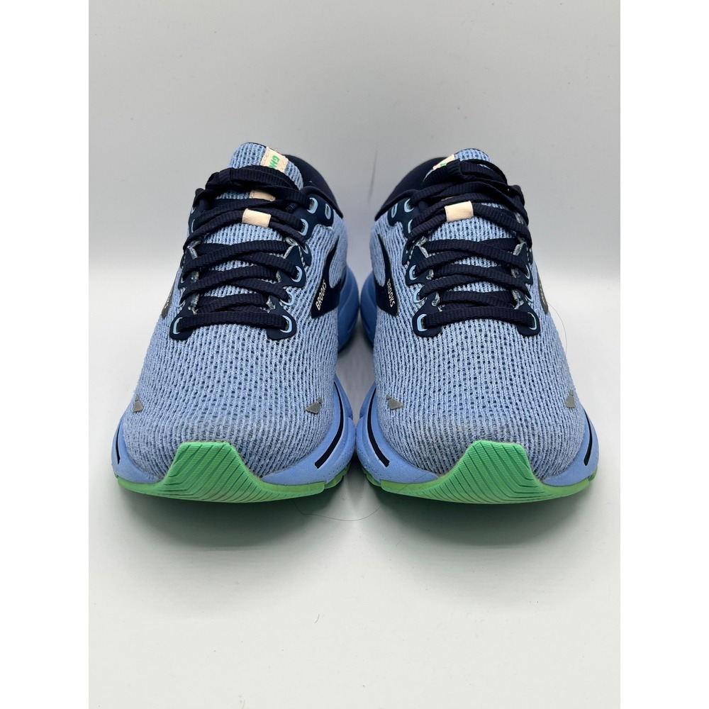 Brooks Ghost 15 Women‎ Running Shoes Blue Navy Green 1203801B472 Size 6.5 Medium